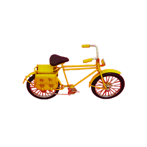 Bicicleta Metal Amarela